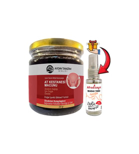 Atkestanesi Macunu 1 Kutu Aydın Tanzim Birliğinden 240 Gr Macun + Çörek Otu Masaj Yağı 30 Ml