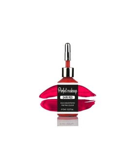 Kalıcı Makyaj Boyası - Dark Red (koyu Kırmızı) 15ml