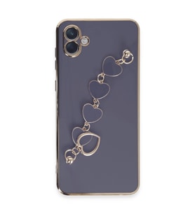 Samsung Galaxy A04e Kılıf Esila Silikon - Gri