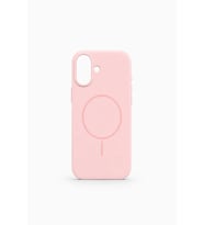 iPhone 16 Mag Core Akıllı MagSafe Animasyonlu Silikon Kılıf Açık Pembe