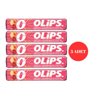 Olips Şeftali Frambuaz ve Mentol Aromalı Bonbon Şekerleme 28 g (5 ADET)