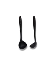 İvory silikon kepçe SİYAH (28cm) 1 ADET