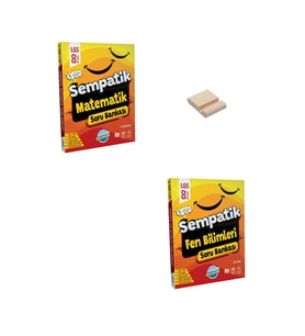 LGS 8. Sınıf Sempatik Matematik ve Fen Bilimleri Soru Bankası