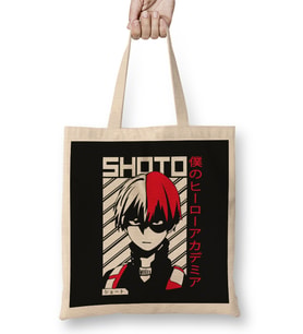 Shoto Todoroki My Hero Academia 02 Bez Çanta Uzun Saplı