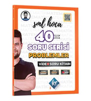 Kr Akademi Yayınları Problemler Sml Hoca 40 Soru Serisi Video Soru Kitabı(25)