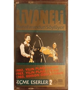 (Plak Değildir KASET tir) Zülfü Livaneli Maria Faranduri Söylüyor Seçme Eserler 2  Kaset