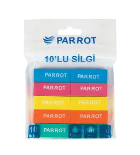 Parrot Silgi 10'lu Blister