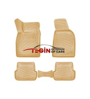 Audi A4 B6 2006 3D Havuzlu Paspas Bej