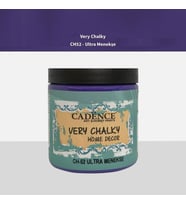 Cadence Very Chalky Home Decor Mobilya Boyası 500 ml. CH-52 ULTRA MENEKŞE 