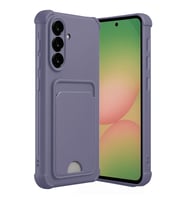 Northcity Samsung Galaxy A36 Kılıf Kelvin Kartvizitli Silikon - Lila