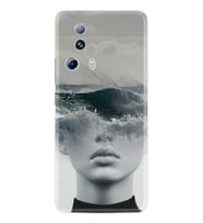 Xiaomi Mi 13 Lite Kılıf Resimli Desenli Baskılı Silikon Mistic Woman 1361