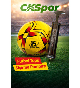 CKSpor 5 Numara Futbol Topu ve El Pompası Seti Şişirme İğneli