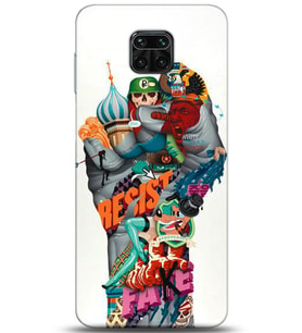 Xiaomi Redmi Note 9S Kılıf HD Baskılı Kılıf - Followed Institution 0591