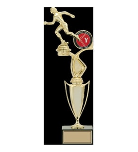 ODAK KUPA - Figürlü Kupalar - Atletizm Kadın Figürlü Kupalar FG-043 B - 43 cm