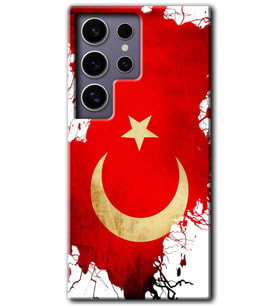 Galaxy S24 Ultra Kılıf HD Desen Baskılı Kılıf - Türkiyem