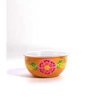 Kapaklı Kase Turuncu (16 Cm)