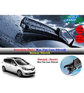 Renault Scenic Muz Silecek Takımı 2010-2015