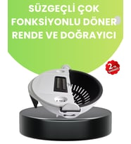 Ergonomik Sebze Rendeleyici Süzgeç Hazneli Dilimleyici - Lisinya