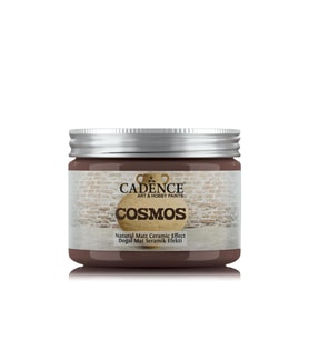 COSMOS DOĞAL MAT SERAMİK EFEKT CS-15  KAHVE 150ML