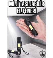 Işıldak El Feneri Kamp Lambası Mini Taşınabilir Acil Durum Lambası Fener Led Işık