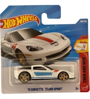 Hot Wheels Tekli Arabalar 11 Corvette Grand Sport - Jjk27 (Kisa Kart)