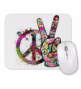 Peace Barış Sİmge 2 Mouse Pad.jpg