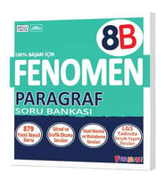 FENOMEN 8.SINIF PARAGRAF (B) SORU BANKASI