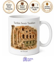 Niğde Gümüşler Manastırı Tyana Antik Kenti Roma Havuzu Kupa Bardak Hediye