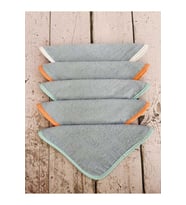 5'li Micro-Cotton Bebek Ağız Mendili Önlük Havlu