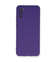 Galaxy A03s Kılıf Nano İçi Kadife - Mor