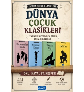 4 Kitaplı Dünya Çocuk Klasikleri Seti - 4. 5. 6. 7. ve 8. Sınıflar İçin Öğretmen Tavsiyeli Okumayı Sevdiren-10