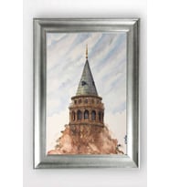 GÜMÜŞ ÇERÇEVELİ TABLO A1030