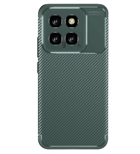 Mi 14T Kılıf Auto Focus Karbon Kapak - Koyu Yeşil