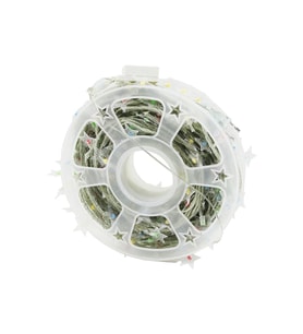 RGB - KAR TANESİ 50MT FİŞLİ FONKSİYONLU ŞERİT LED - DEKOR LAMBA