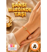 Para Şans Bolluk Bereket 925 Ayar Gümüş Kapl. Ayarlanabilir Turuncu İpli Kök Çakra Bileklik