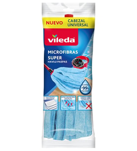 Vileda Mikrofiber Saçaklı Havlu Paspas Yedeği – %100 Mikrofiber, Hijyenik Ve Tüm Zeminlerde Etkili Temizlik