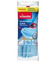 Vileda Mikrofiber Saçaklı Havlu Paspas Yedeği – %100 Mikrofiber, Hijyenik Ve Tüm Zeminlerde Etkili Temizlik