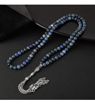 Sodalit Doğal Taş Tesbih 99luk - 6mm (Çok Renkli)