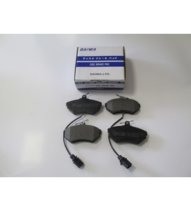 VOLKSWAGEN PASSAT- B5- 01/05; ÖN FREN BALATASI 1,6/1,8/1,9TDI(2KABLOLU)(DİSK)(119,4X69,5X19)(BRAMAX)
