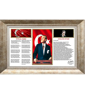 GÜMÜŞ ÇERÇEVELİ TABLO NN100