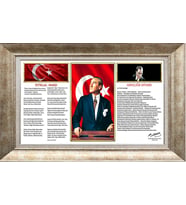 GÜMÜŞ ÇERÇEVELİ TABLO NN100