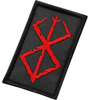 Berserk Logo Nakış Patch/Yama