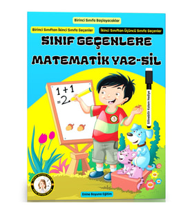 Sınıf Geçenlere Matematik YAZ-SİL Kitabı