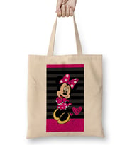 Minnie Mouse 01 Bez Çanta Uzun Saplı
