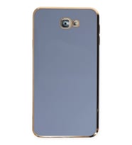 Galaxy J7 Prime Kılıf Volet Silikon - Mavi