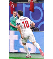 Türkiye Milli Takım Euro 2024 Hakan ÇALHANOĞLU 10 Beyaz Forması