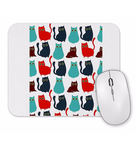 Kediler Cat Pattern Mouse Pad