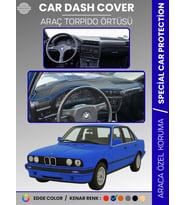 BMW E30 3 SERİSİ (1982-1991) Torpido Örtüsü Ön Göğüs Koruma Torpido Koruma Tam Uyum Çatlamayı Önler