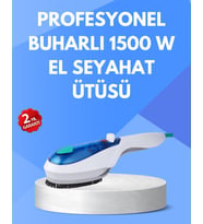 Buharlı Ütü Askıda Kullanım Kolaylığı ile Pratik Çözüm