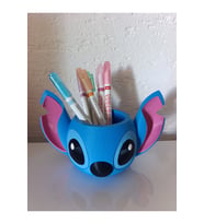 Stitch Kalemlik veya Saksı - Renki ve Çok Güzel